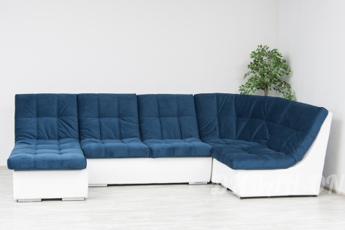 Модульный угловой диван "Релакс-3. Лазурный"  фото 2