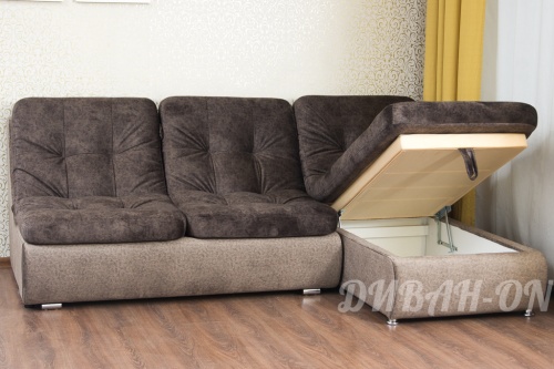 Угловой диван "Релакс-7. Пума Тёмный" фото 3
