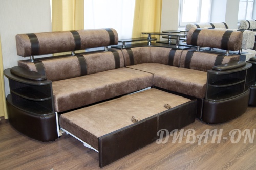 Угловой диван "Карина-5. Лава" фото 5