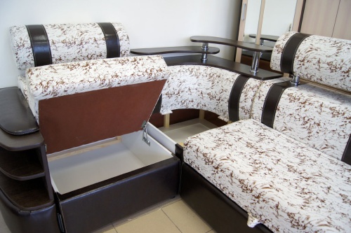 Угловой диван "Карина-5 XL. Мрамор" фото 4