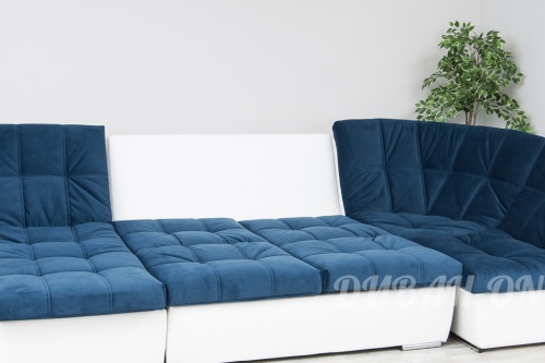 Модульный угловой диван "Релакс-3. Лазурный"  фото 5