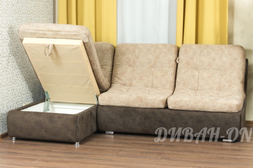 Угловой диван "Релакс-7. Пума Бежевый" фото 2