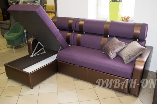 Угловой диван "Карина-5.1 Сиреневый" фото 3