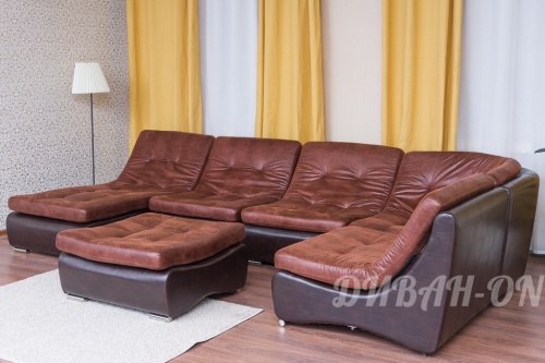 Модульный угловой диван "Релакс. Саламандра ойл" фото 2