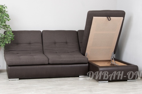 Модульный угловой диван "Релакс Президент Каштан. 2 модуля"  фото 2