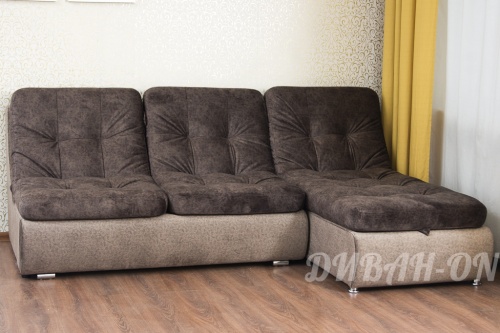 Угловой диван "Релакс-7. Пума Тёмный" фото 2