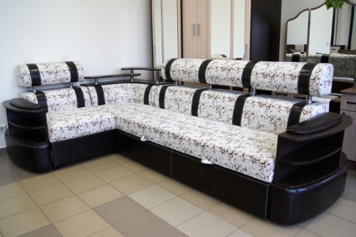 Угловой диван "Карина-5 XL. Мрамор"
