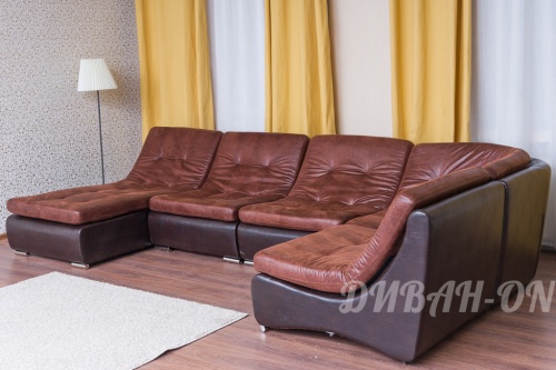 Модульный угловой диван "Релакс. Саламандра ойл"  фото 3