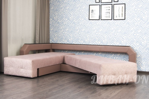 Угловой диван "Берн Космо. Фуксия" фото 6