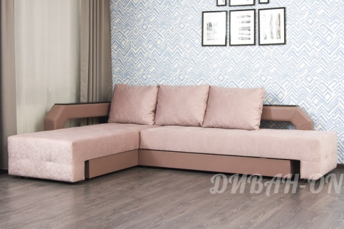 Угловой диван "Берн Космо. Фуксия" фото 3